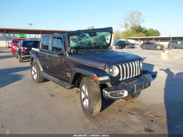 43631947 :رقم المزاد ، 1C4HJXEN8MW788705 vin ، 2021 Jeep Wrangler Unlimited Sahara 4x4 مزاد بيع