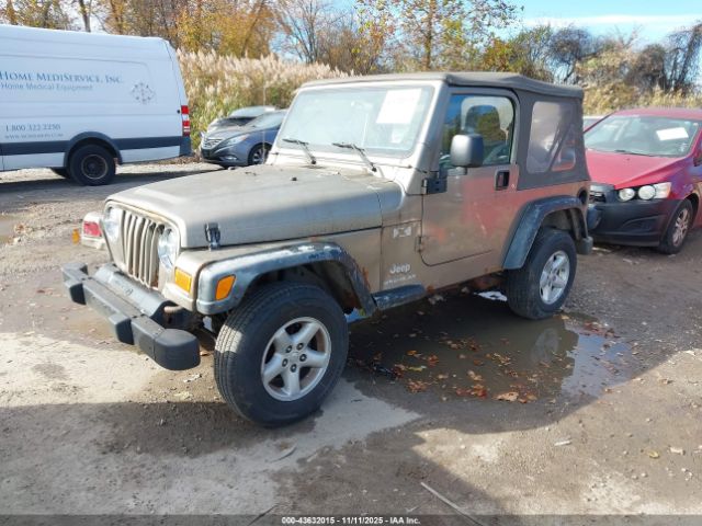 2003 JEEP WRANGLER 1J4FA39S63P307028 Photo 1