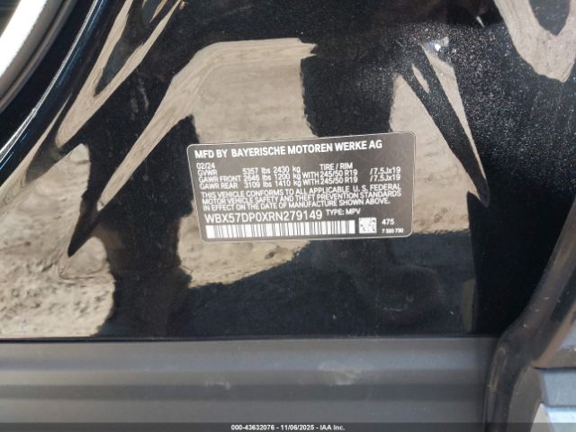 2024 BMW X3 WBX57DP0XRN279149 Photo 8