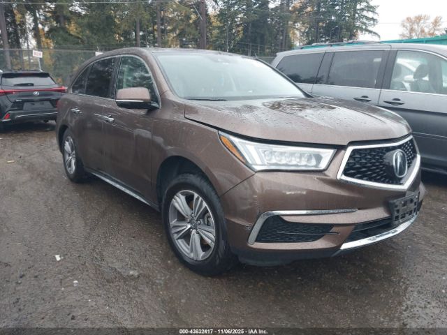 2019 ACURA MDX 5J8YD4H3XKL028341