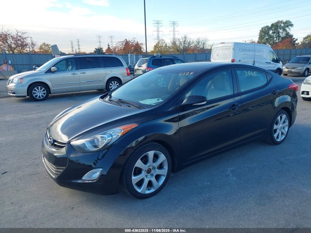 43632525 :رقم المزاد ، 5NPDH4AE6CH141299 vin ، 2012 Hyundai Elantra Limited مزاد بيع