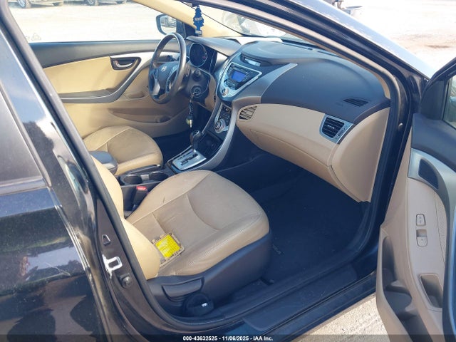 43632525 :رقم المزاد ، 5NPDH4AE6CH141299 vin ، 2012 Hyundai Elantra Limited مزاد بيع