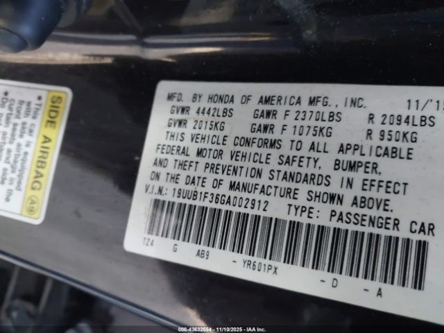 2016 ACURA TLX 19UUB1F36GA002912 Photo 8