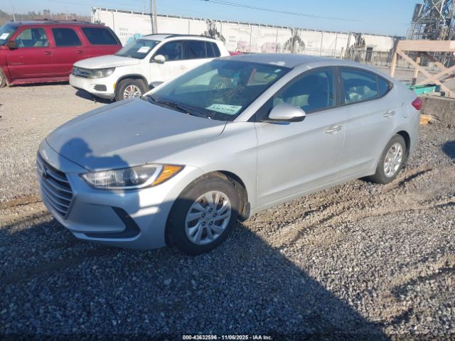 2017 HYUNDAI ELANTRA 5NPD74LF5HH055854 Photo 1