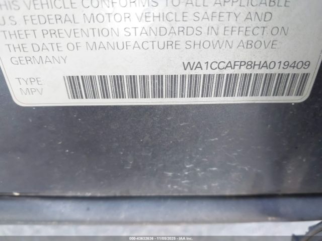 2017 AUDI SQ5 WA1CCAFP8HA019409 Photo 8