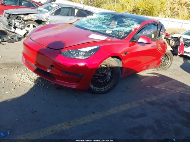 2022 TESLA MODEL 3 5YJ3E1EB7NF163073 Photo 1