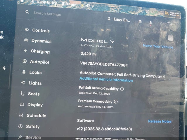 2026 TESLA MODEL Y 7SAYGDED3TA477884 Photo 6