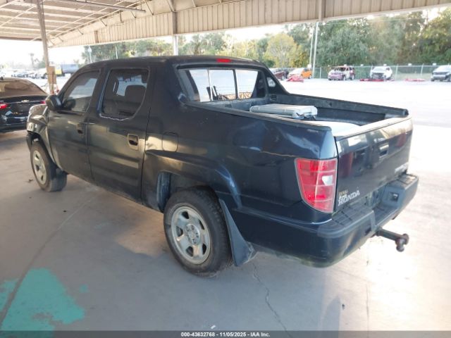 2011 HONDA RIDGELINE 5FPYK1F2XBB008677 Photo 2