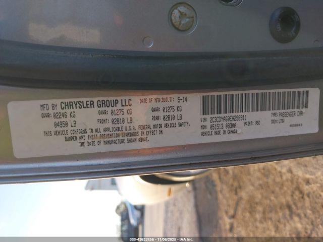 2014 DODGE CHALLENGER 2C3CDYAG0EH298911 Photo 8