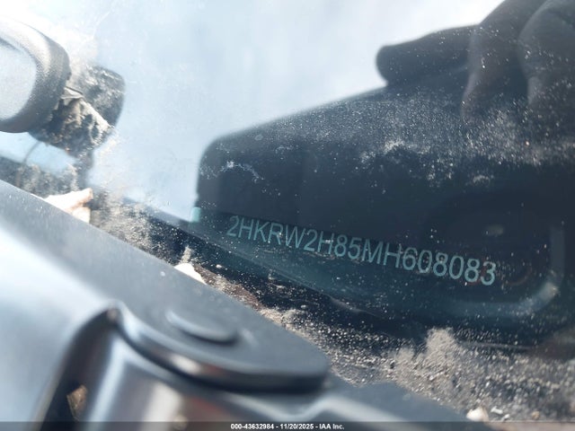 43632984 :رقم المزاد ، 2HKRW2H85MH608083 vin ، 2021 Honda Cr-v Awd Ex-l مزاد بيع