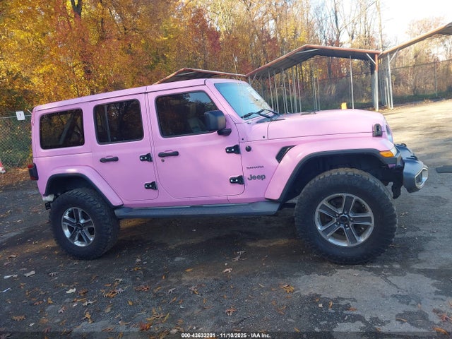 Aukcja sprzedaży 2018 Jeep Wrangler Unlimited Sahara 4x4, vin: 1C4HJXEG4JW121045, numer aukcji: 43633201
