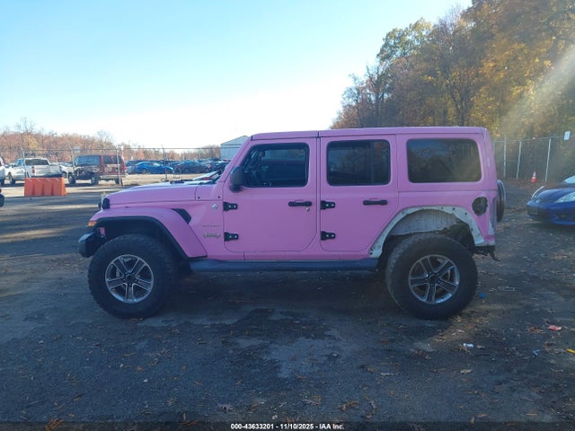 Aukcja sprzedaży 2018 Jeep Wrangler Unlimited Sahara 4x4, vin: 1C4HJXEG4JW121045, numer aukcji: 43633201