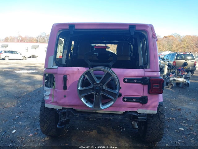 Aukcja sprzedaży 2018 Jeep Wrangler Unlimited Sahara 4x4, vin: 1C4HJXEG4JW121045, numer aukcji: 43633201