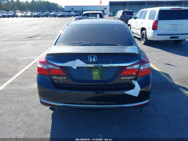 43633416 :رقم المزاد ، 1HGCR2F50GA159592 vin ، 2016 Honda Accord Sport مزاد بيع