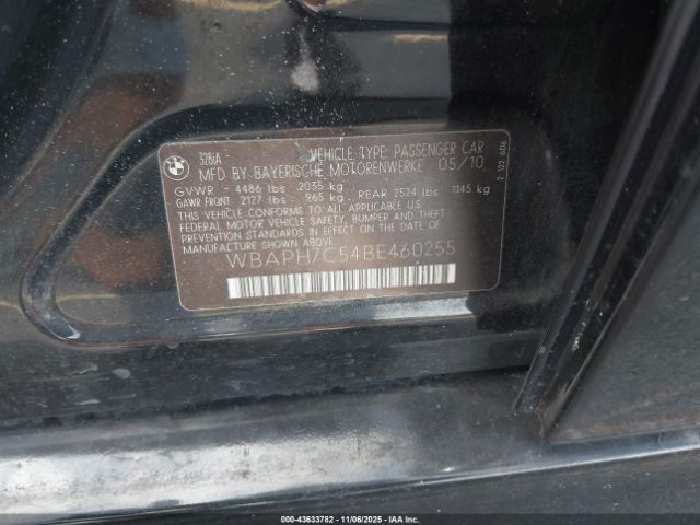 2011 BMW 328I WBAPH7C54BE460255 Photo 8