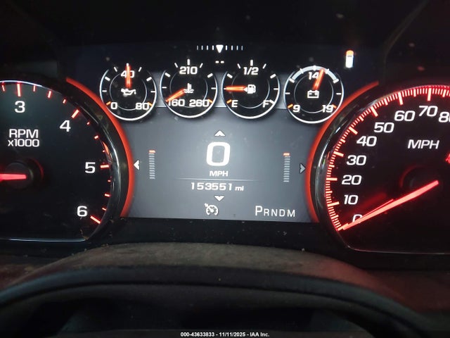 43633833 :رقم المزاد ، 1GKS1CKJXFR731265 vin ، 2015 Gmc Yukon Denali مزاد بيع