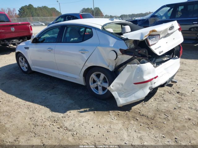 2014 KIA OPTIMA KNAGM4A74E5470917 Photo 2
