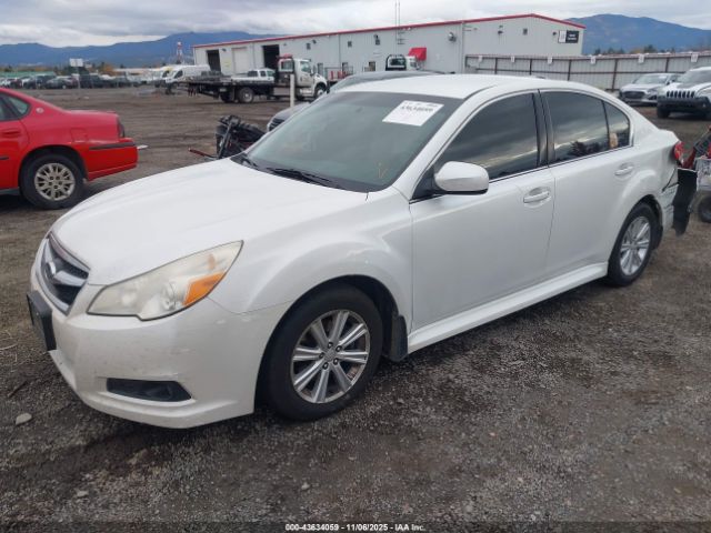 2012 SUBARU LEGACY 4S3BMBA64C3028186 Photo 1
