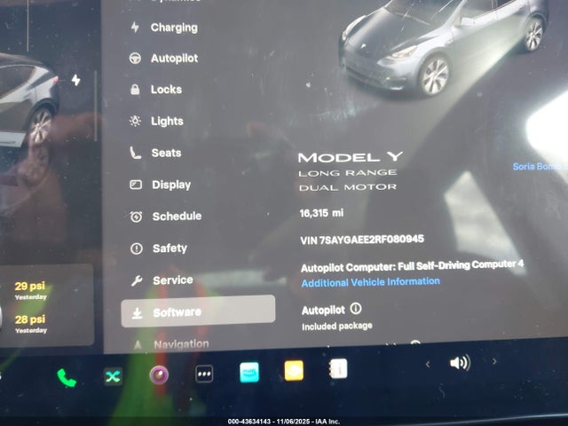 2024 TESLA MODEL Y 7SAYGAEE2RF080945 Photo 6