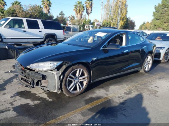 2014 TESLA MODEL S 5YJSA1H12EFP55765 Photo 1