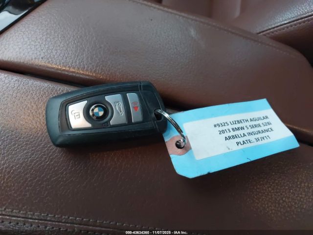 2013 BMW 528I WBAXH5C52DD107705 Photo 10