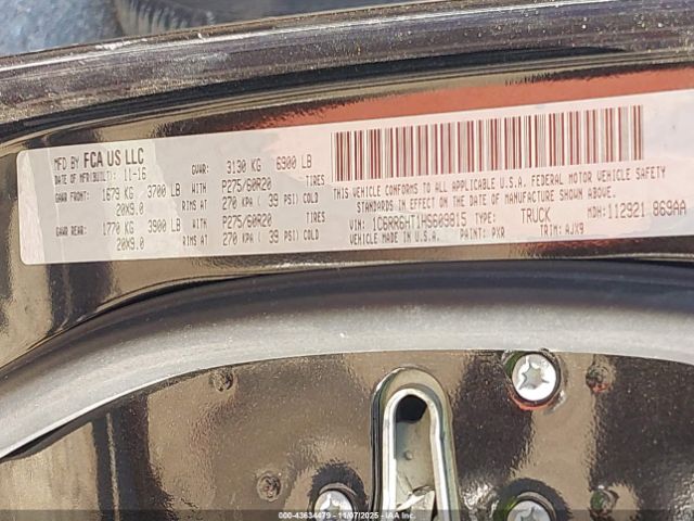 2017 RAM 1500 1C6RR6HT1HS609815 Photo 8