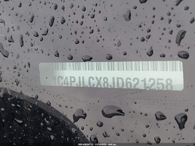 2018 JEEP CHEROKEE 1C4PJLCX8JD621258 Photo 8