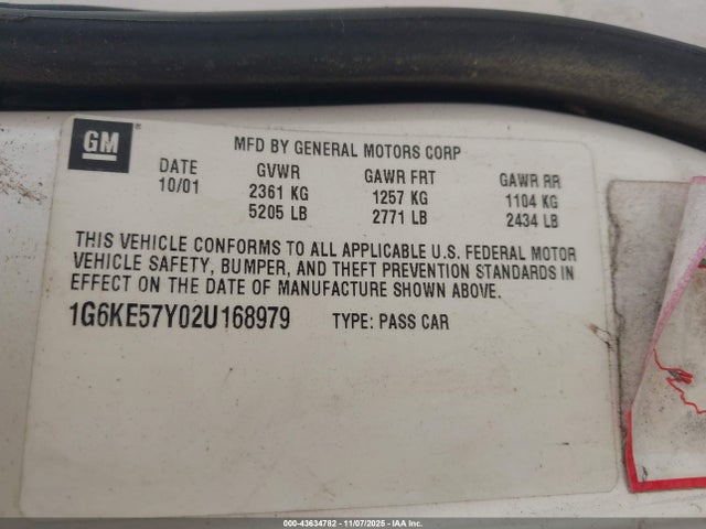 2003 CADILLAC DEVILLE 1G6KF57923U158316 Photo 8