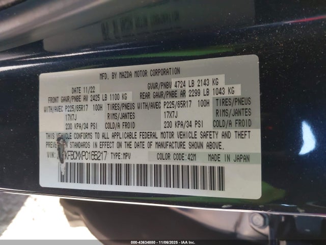 Mazda Cx-5 2.5 S Preferred 2023 JM3KFBCMXP0165217 Image 9