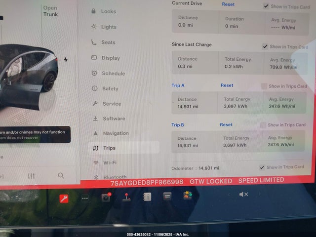 2023 TESLA MODEL Y 7SAYGDED8PF966998 Photo 6