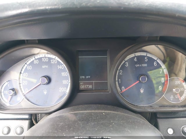 2007 MASERATI QUATTROPORTE ZAMFE39A470031525 Photo 6