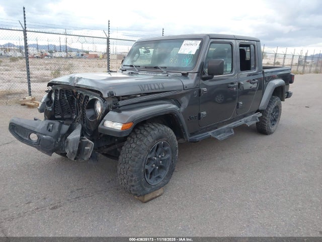 2023 Jeep Gladiator Willys Sport 4x4 მანქანა იყიდება აუქციონზე, vin: 1C6HJTAG2PL526076, აუქციონის ნომერი: 43635173