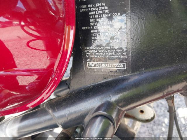 2003 TRIUMPH MOTORCYCLE BONNEVILLE SMT905JNX3J172339 Photo 8