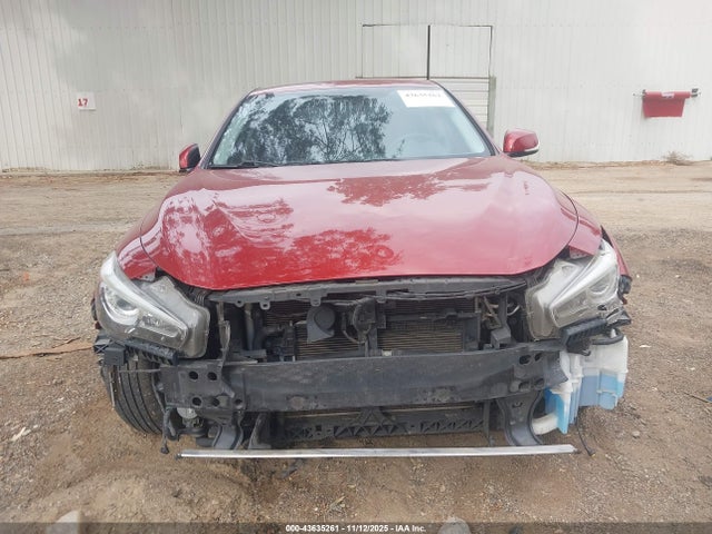 Продаж на аукціоні авто 2016 Infiniti Q50 3.0t Premium, vin: JN1EV7APXGM303014, номер лоту: 43635261