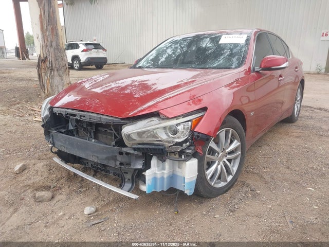 Продаж на аукціоні авто 2016 Infiniti Q50 3.0t Premium, vin: JN1EV7APXGM303014, номер лоту: 43635261