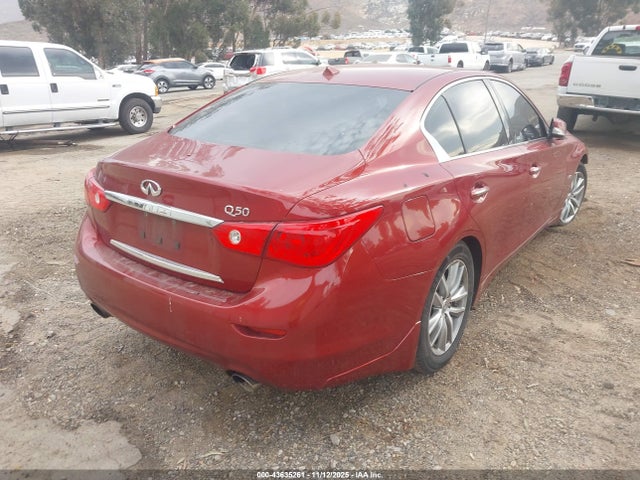 Продаж на аукціоні авто 2016 Infiniti Q50 3.0t Premium, vin: JN1EV7APXGM303014, номер лоту: 43635261