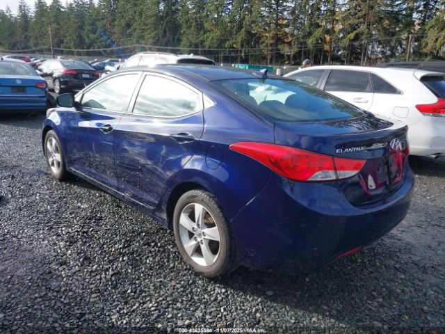 2012 HYUNDAI ELANTRA 5NPDH4AE1CH139220 Photo 2