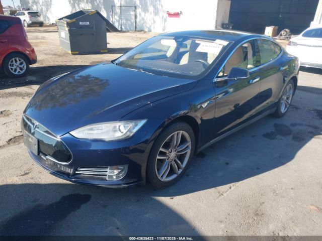 2015 TESLA MODEL S 5YJSA1S1XFFP77006 Photo 1