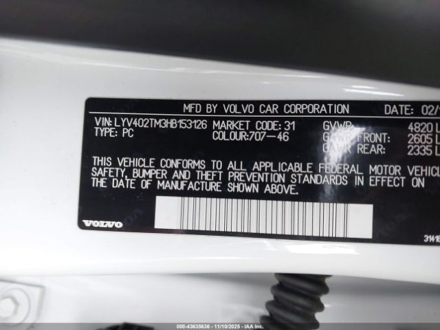 2017 VOLVO S60 INSCRIPTION LYV402TM3HB153126 Photo 8