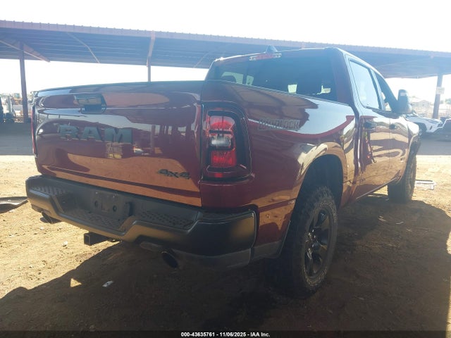 43635761 :رقم المزاد ، 1C6SRFGP3SN675200 vin ، 2025 Ram 1500 Warlock  4x4 5'7 Box مزاد بيع