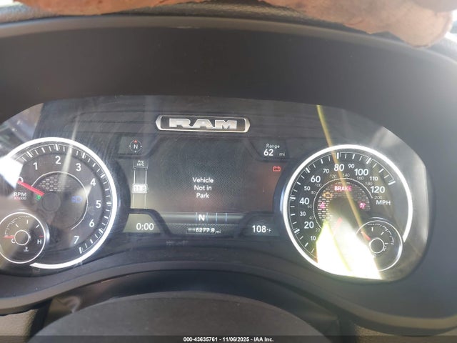 43635761 :رقم المزاد ، 1C6SRFGP3SN675200 vin ، 2025 Ram 1500 Warlock  4x4 5'7 Box مزاد بيع