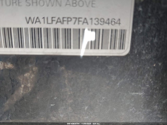 2015 AUDI Q5 WA1LFAFP7FA139464 Photo 8