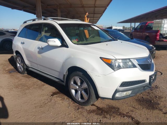 2011 ACURA MDX 2HNYD2H42BH525337
