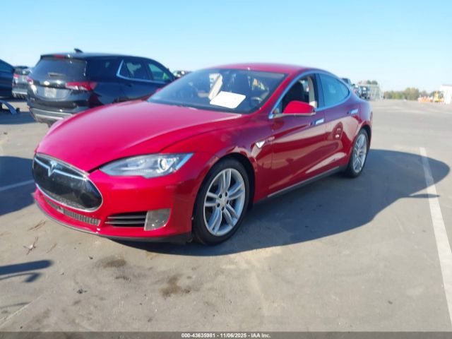 2015 TESLA MODEL S 5YJSA1H28FFP69387 Photo 1