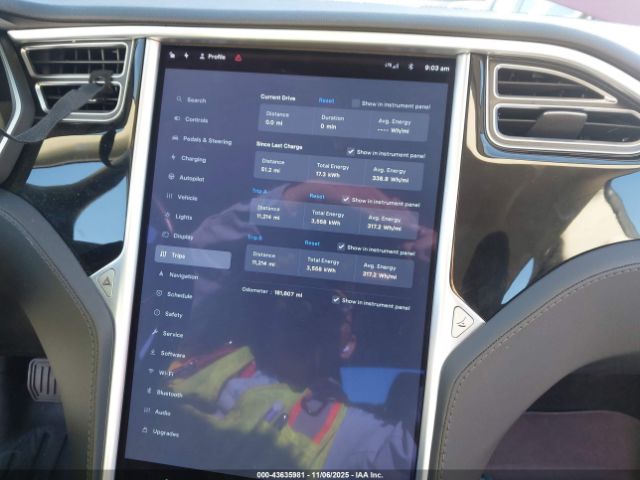 2015 TESLA MODEL S 5YJSA1H28FFP69387 Photo 6