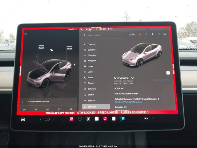 2023 TESLA MODEL Y 7SAYGAEE5PF760464 Photo 6