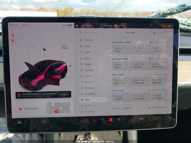 2021 TESLA MODEL Y 5YJYGDEEXMF192450 Photo 6