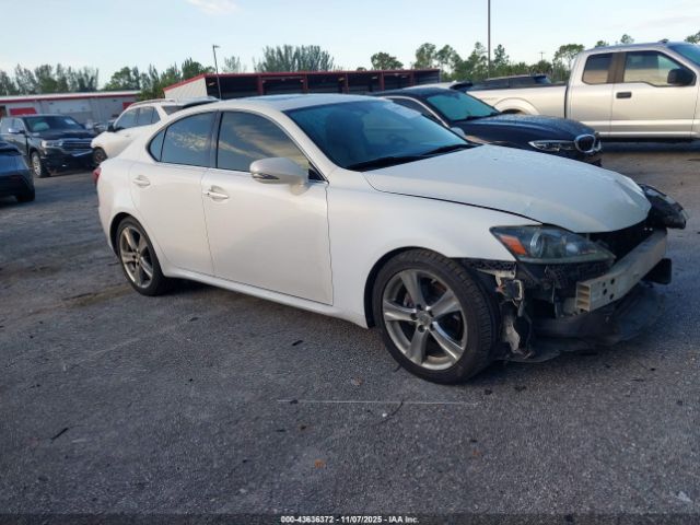 2012 LEXUS IS 250 JTHBF5C29C5183812