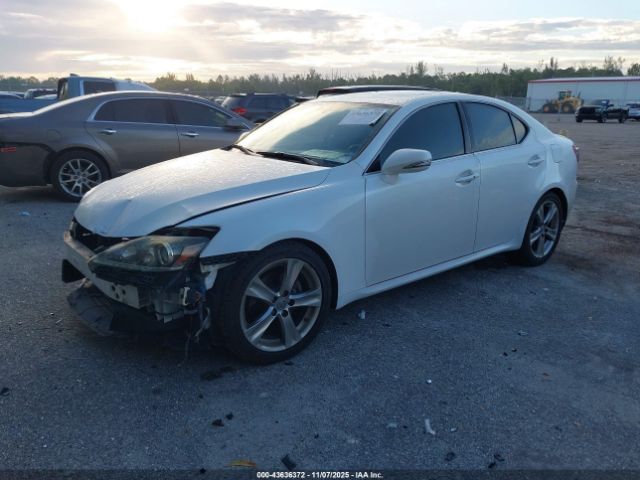 2012 LEXUS IS 250 JTHBF5C29C5183812 Photo 1