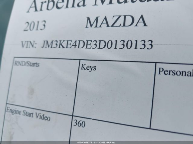 2013 MAZDA CX-5 JM3KE4DE3D0130133 Photo 8